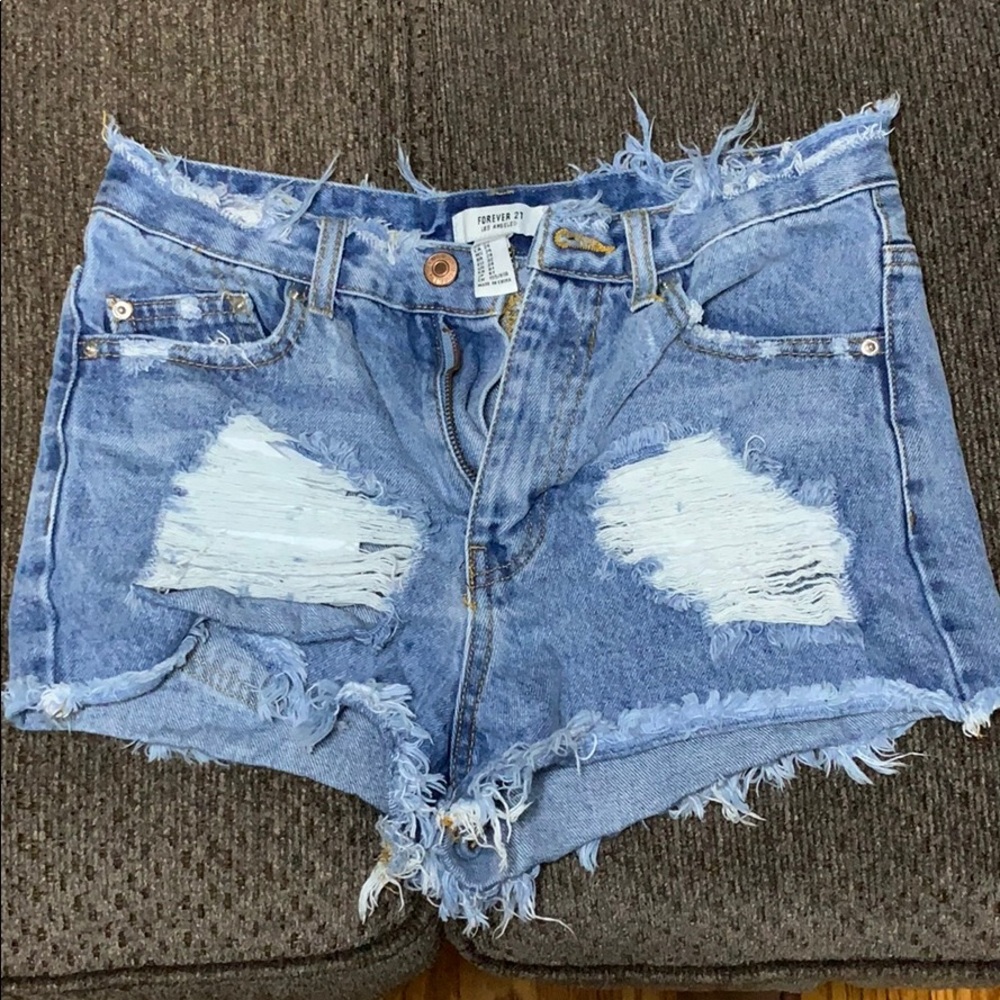 jean shorts